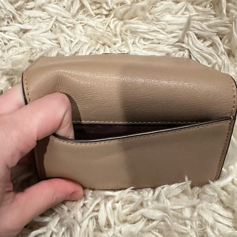 Coach Tan Leather Women's Wallet - Picture 5 of 5